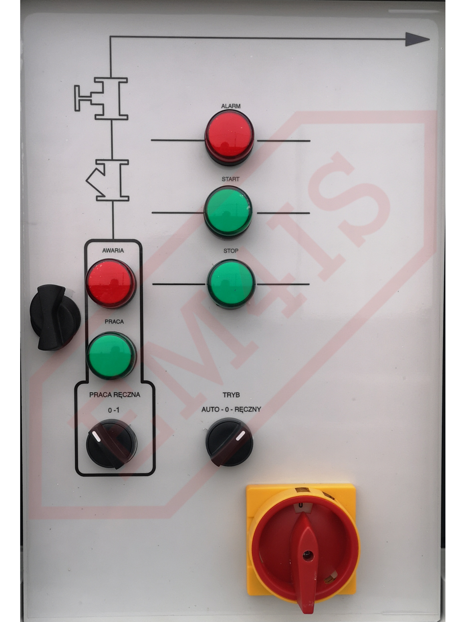 ASPP 1 Automatyka sterująca przepompownią przydomową z 1 pompą - na 2 pływaki