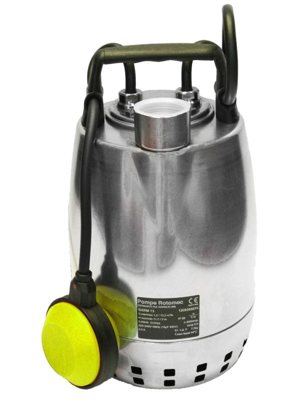 CF 45 M/MG - Mobilna pompa do odwadniania 0,45kW/230V z pływakiem lub bez