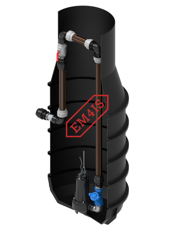 PSP-A Przepompownia ścieków przydomowa Ø800