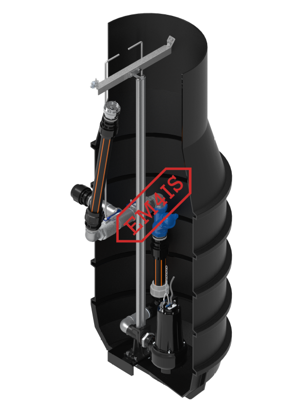 PSP-C Przepompownia ścieków przydomowa Ø800