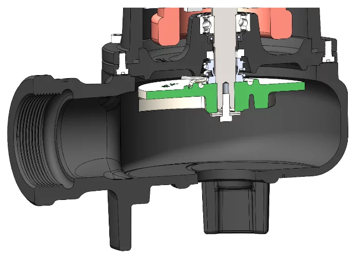 ENERGY 75 - 1,1 kW / 50 Hz - pompa do ścieków z fekaliami - przelot 50 mm