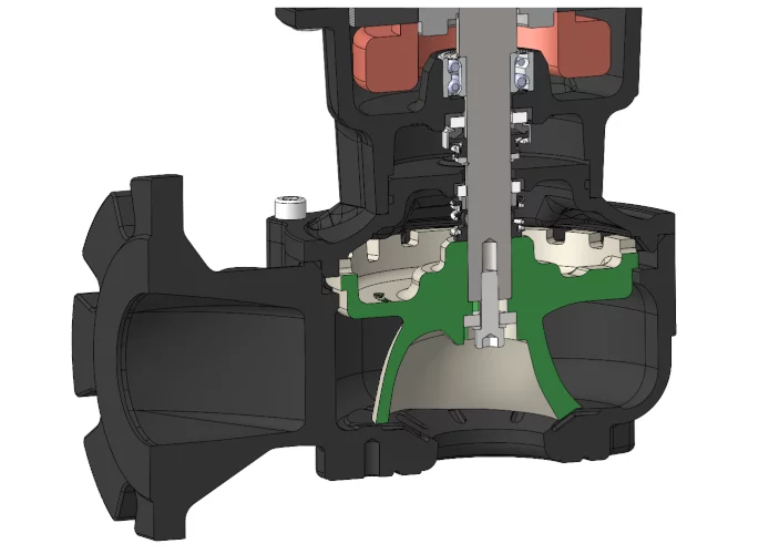 HM 65/103 - 2,2 kW / 50 Hz - pompa do ścieków surowych - przelot 40 mm