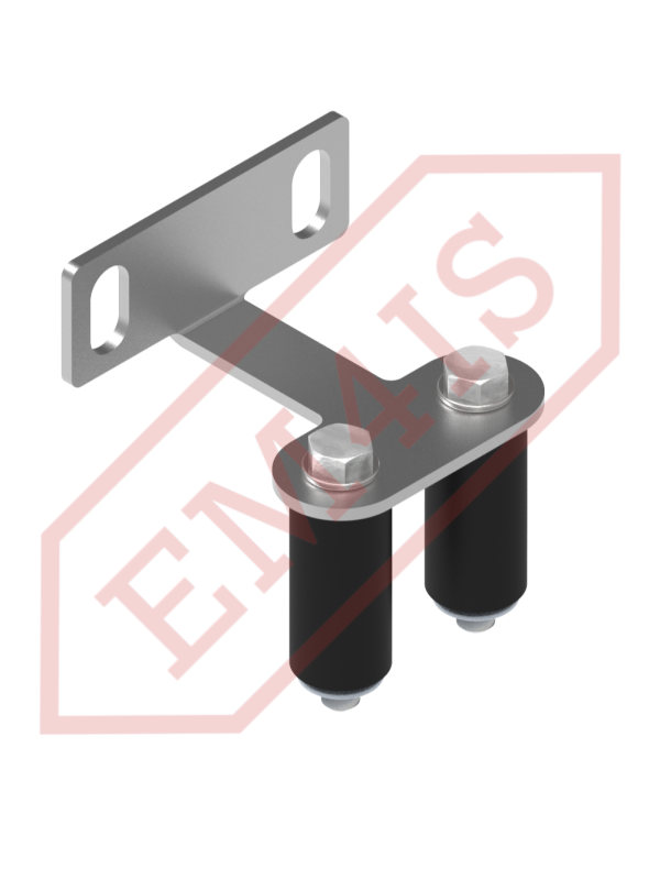 Wspornik prowadnic WP_DEB50 do DRENO EASY B (prowadnice Ø26,9x2, rozstaw 39 mm)