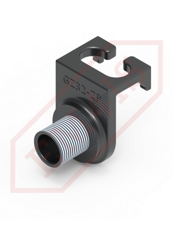 GZ-ZP Zaczep stopy sprzęgającej prosty z gwintem zew. G1-1/4", G1-1/2" i G2"