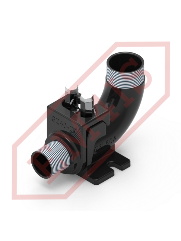 GZL50 Stopa sprzęgająca kolanowa niska z gwintem zew. 2" (2 cale)