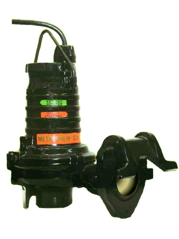 MSV-R-12 - 1,5kW/400V - Przemysłowa pompa do ścieków z rozdrabniaczem Hmaks=21m