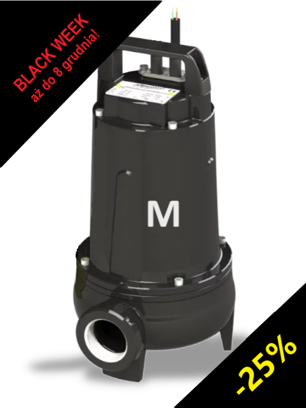 ENERGY 6 - 0,75 kW / 50 Hz - pompa do ścieków zawierających fekalia - przelot 40 mm